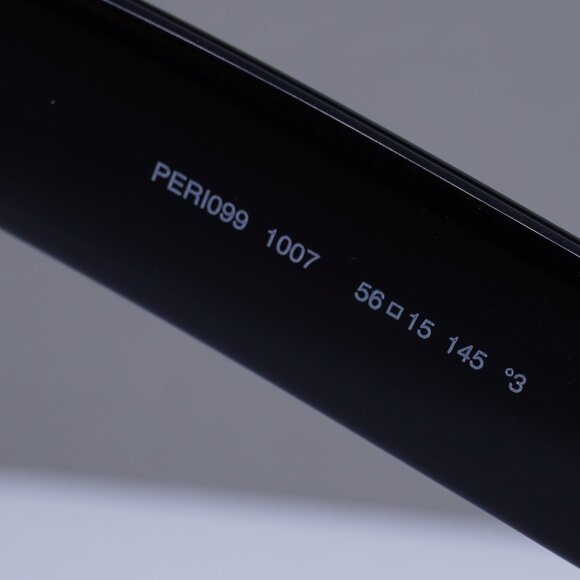 Palm Angels PERI099 HOLLYWOOD 1007 Cat Eye Sunglasses - Black/Dark Grey - Picture 9 of 11